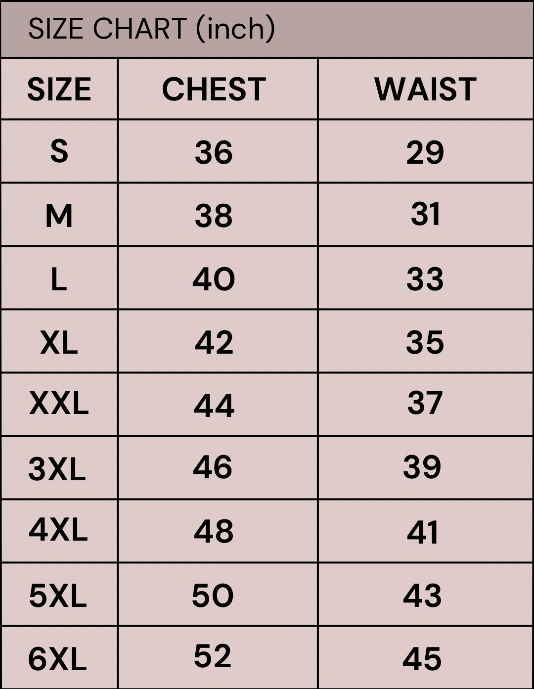 size-chart